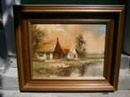 Jan Hendrik Miller: Olieverfschilderij, museale kwaliteit, Antiek en Kunst, Kunst | Schilderijen | Klassiek, Ophalen of Verzenden