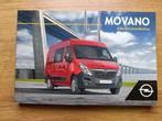 Nieuw instructieboek Opel Movano bestel, Movano bus 2018, Verzenden