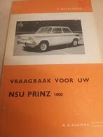 Vraagbaak NSU Prinz Nederlands keurige uitgave werkplaats, Auto diversen, Handleidingen en Instructieboekjes, Ophalen of Verzenden