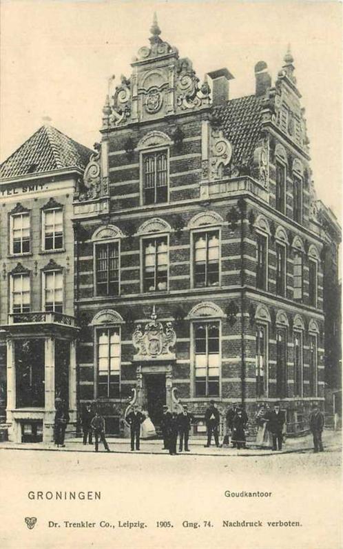 (300-138-021) Groningen Goudkantoor, Verzamelen, Ansichtkaarten | Nederland, Groningen, Verzenden