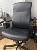 Comfortabele bureaustoel, Huis en Inrichting, Ophalen, Gebruikt, Zwart, Bureaustoel
