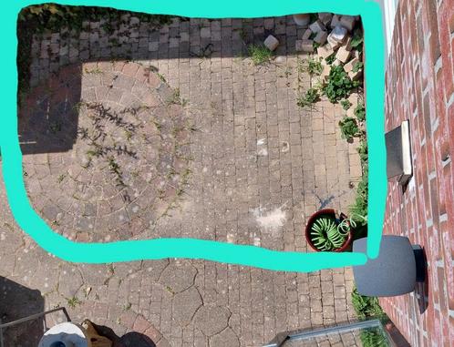 10x10cm. GRATIS., Tuin en Terras, Tegels en Klinkers, Gebruikt, Terrastegels, 5 tot 10 m², Ophalen