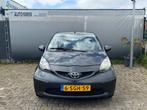 Toyota Aygo 1.0-12V -NWE APK- Airco - 5 DRS, Voorwielaandrijving, Stof, Gebruikt, Zwart