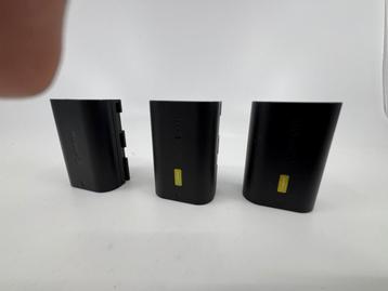 Canon LP-E6N & LP-E6NH Accu's (3 stuks) beschikbaar voor biedingen
