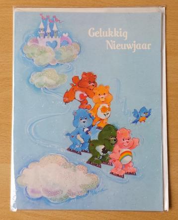 Care Bears / Troetelbeertjes - Gelukkig Nieuwjaar Kaart beschikbaar voor biedingen