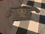 Grijze shirtje van de Wibra. Maat 50, Kinderen en Baby's, Babykleding | Maat 50, Ophalen of Verzenden, Zo goed als nieuw, Jongetje