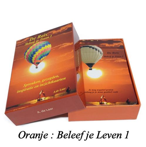 Inzicht, Orakelkaarten Oranje : Beleef je Leven 1, Boeken, Esoterie en Spiritualiteit, Nieuw, Overige typen, Spiritualiteit algemeen