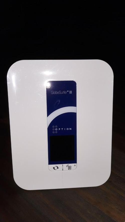 Option GlobeSurfer III 3G Router voor supersnel internet!!, Hobby en Vrije tijd, Elektronica-componenten, Nieuw, Ophalen of Verzenden