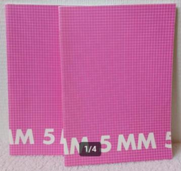 Hema roze A4 schriften + Donad Duck ringband /collegeblok beschikbaar voor biedingen