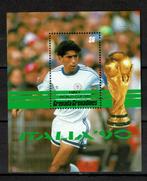 grenada 1990 pf blok wk voetbal italie sport  soccer, Postzegels en Munten, Ophalen of Verzenden, Postfris, Sport