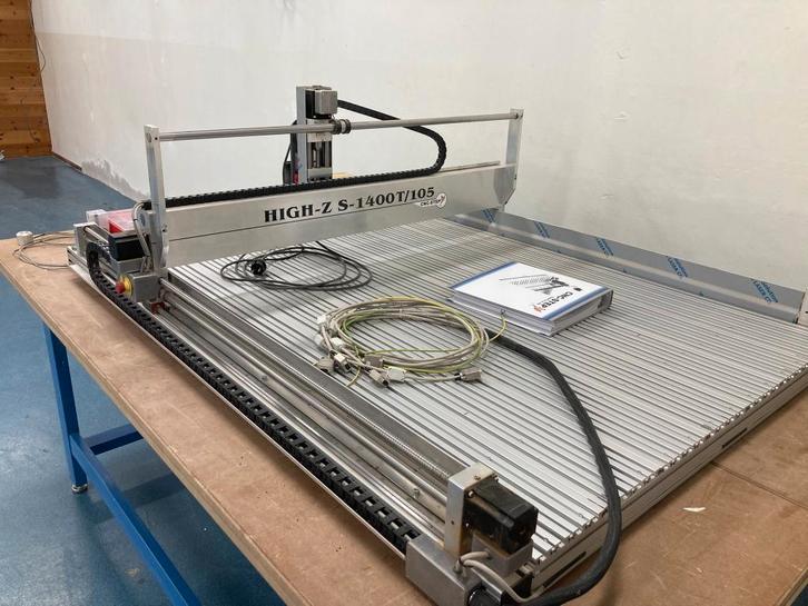 CNC freesmachine High-Z S-1400/T-105, Doe-het-zelf en Verbouw, Gereedschap | Freesmachines, Gebruikt, Elektrisch, Overige soorten