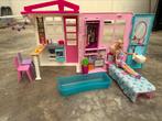 Barbie huisje inklapbaar, Ophalen, Zo goed als nieuw, Poppenhuis
