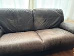 Leren bank, Huis en Inrichting, Ophalen of Verzenden, Gebruikt