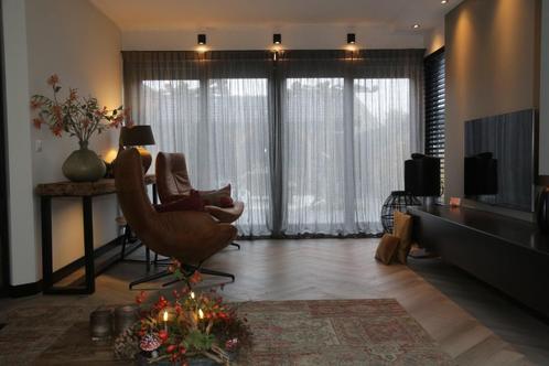 Gordijnen / Vitrage, Huis en Inrichting, Stoffering | Gordijnen en Lamellen, Zo goed als nieuw, 200 cm of meer, 200 cm of meer