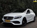 Mercedes-Benz A-klasse 180 AMG Night Edition Plus | Pano, Auto's, 65 €/maand, Gebruikt, 4 cilinders, Leder en Stof