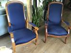 Twee Aparte antieke fauteuils, Huis en Inrichting, Banken | Complete zithoeken, Ophalen, Gebruikt, Hout, Klassiek