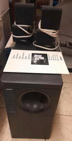 BOSE ACOUSTIMASS 5 type 2, Audio, Tv en Foto, Luidsprekers, Ophalen, Zo goed als nieuw, Front, Rear of Stereo speakers, Bose