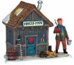 Lemax: Frigid fish voor in uw kerstdorp., Diversen, Kerst, Ophalen of Verzenden