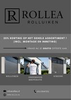 Rollea Rolluiken - 20% Korting!, Nieuw, Ophalen of Verzenden, Minder dan 100 cm, Grijs