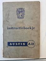 Austin A35 Instructieboekje, Ophalen of Verzenden