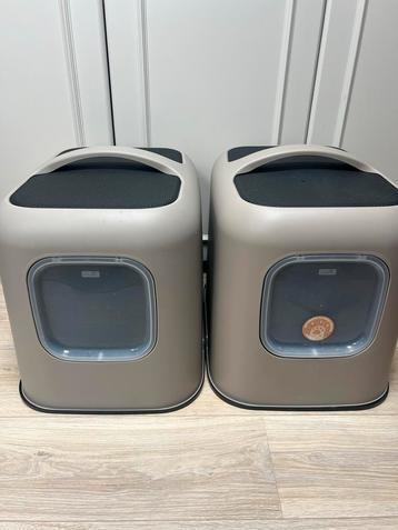 Rotho Biala kattenbakken in taupe/beige (2x) beschikbaar voor biedingen
