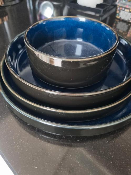 JAY HILL kobalt blauw servies 8 delig, Antiek en Kunst, Antiek | Servies los, Ophalen
