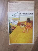 Haak en sprei in banen, origineel haakpatroon., Ophalen of Verzenden, Zo goed als nieuw, Haken, Patroon of Boek