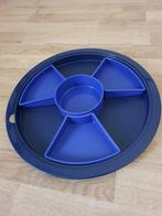 Tupperware party/hapjesschaal + schaaltjes, Ophalen of Verzenden, Gebruikt, Blauw, Overige typen