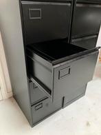 Archiefkasten zwart merk bisley, Huis en Inrichting, Kasten | Roldeurkasten en Archiefkasten, Ophalen, Minder dan 50 cm, Gebruikt