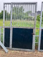 stalwand zijwand voorwand Stalwand met deur  tralieraam, N V T, N V T, N V T, Stalling
