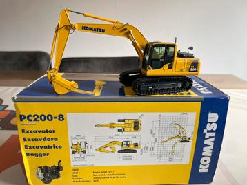 Komatsu PC 200-8 rupsgraafmachine NZG 632 beschikbaar voor biedingen