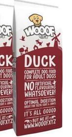 Wooff duck adult 14kg, Dieren en Toebehoren, Ophalen of Verzenden, Hond