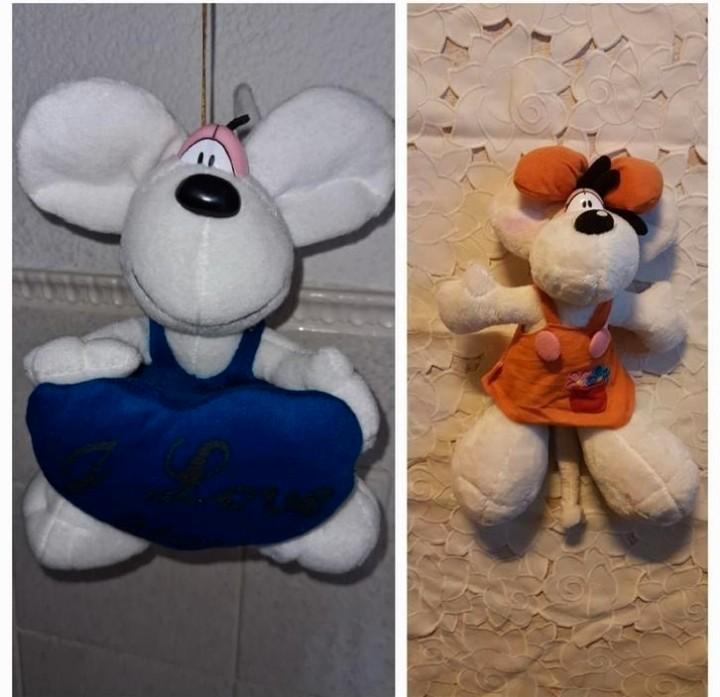DIDDL Knuffels, 2 stuks. Nieuw!, Verzamelen, Diddl, Zo goed als nieuw, Knuffel, Diddlina, Ophalen of Verzenden