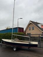 Volksboot zeilen , boot 6 m en aanhanger 2 gieken en roer, Ophalen, Gebruikt, Minder dan 15 m²