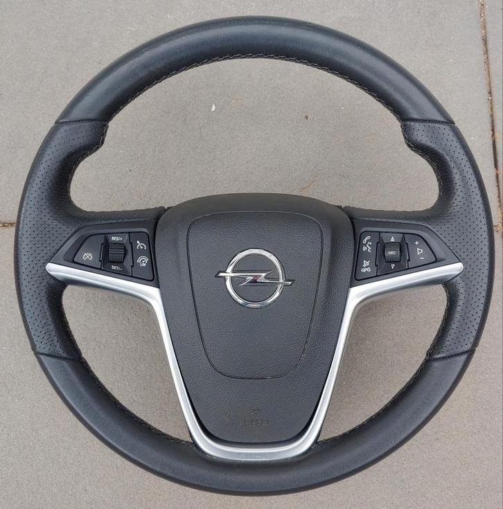 Opel Astra J lederen stuurwiel, Auto-onderdelen, Besturing, Opel, Gebruikt, Ophalen