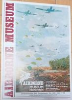Affiche Airborn Museum Hartenstein Oosterbeek, Verzamelen, Militaria | Tweede Wereldoorlog, Ophalen of Verzenden, Nederland, Embleem of Badge