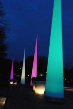 Festival opblaasbare LED cones 8,5m hoog (8 stuks), Ophalen, Nieuw, Licht