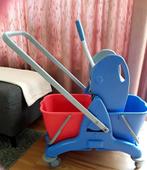 Dubbele Mopwagen met wringer, Huis en Inrichting, Ophalen