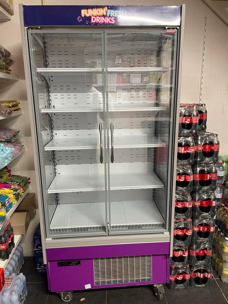 Oscartielle Dubbeldeurs Koelkast, Zakelijke goederen, Horeca | Keukenapparatuur, Koelen en Vriezen, Gebruikt, Ophalen of Verzenden