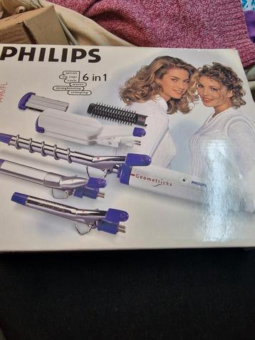 Krulset in Doos - Philips Geometricks 6 in 1 beschikbaar voor biedingen