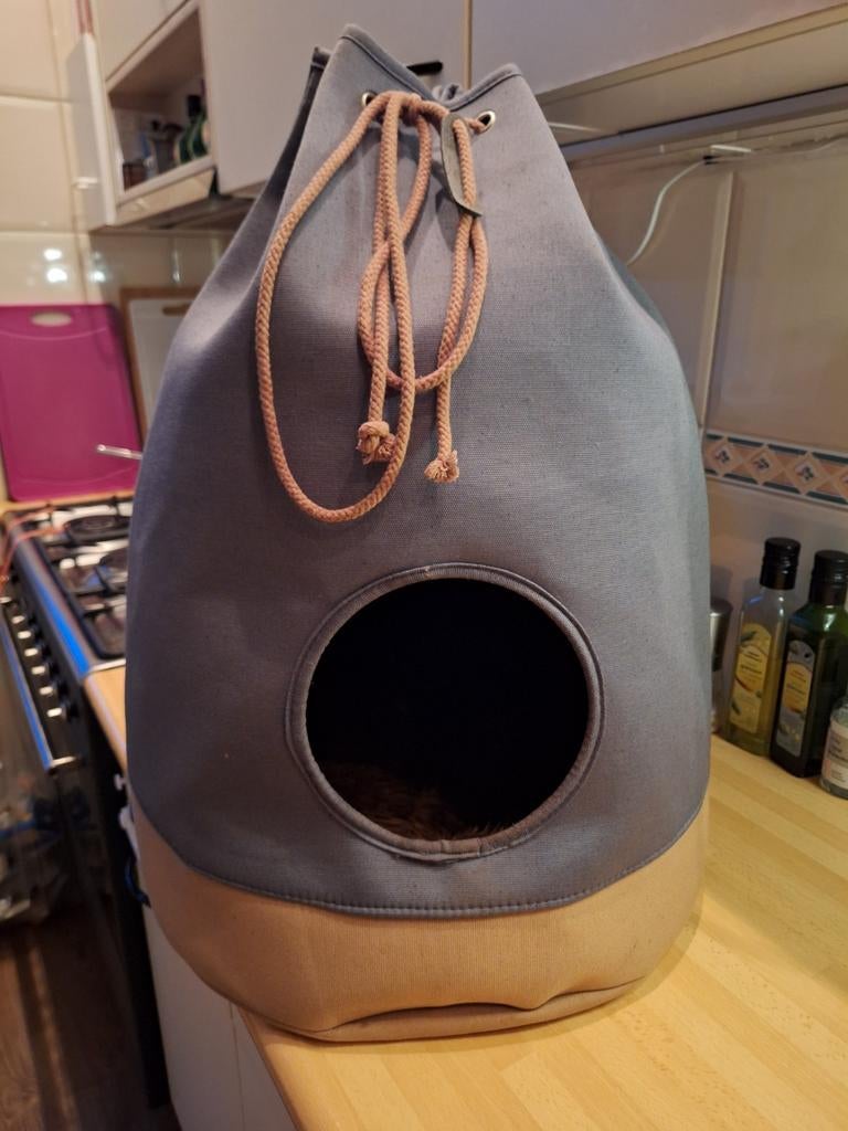 Katten mand grijs, Ophalen of Verzenden, Nieuw