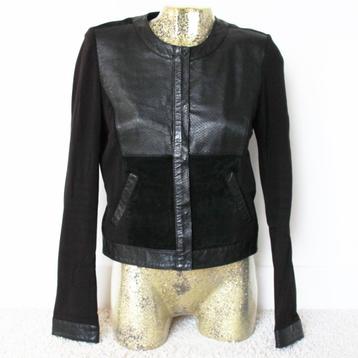 Schitterend Leren SuperTrash Jasje - 97 (Maat 40) € 55,- beschikbaar voor biedingen
