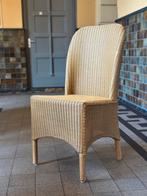 4x Lloyd loom woven fiber set, Huis en Inrichting, Stoelen, Ophalen, Overige materialen, Gebruikt, Bruin