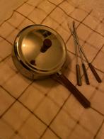 Vintage Fondue Set RVS, Ophalen of Verzenden, Gebruikt, Rvs, Overige typen