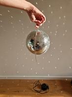 Discobal 20cm - Draait, paar LED's defect, Muziek en Instrumenten, Ophalen, Gebruikt, Discobol, Kleur