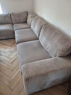 Schitterende  Urban Sofa Hoekbank €1000 Ribstof Zandkleur, Huis en Inrichting, Ophalen, Zo goed als nieuw, 150 cm of meer, Vierpersoons of meer