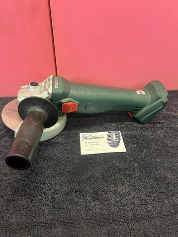 Metabo haakse slijper accu type W18L9-125 quick showmodel beschikbaar voor biedingen