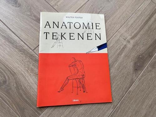 Anatomie tekenen Walter foster, Hobby en Vrije tijd, Tekenen, Zo goed als nieuw, Boek of Gids, Ophalen of Verzenden