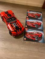 Lego technic 8070 supercar, Ophalen of Verzenden, Zo goed als nieuw, Complete set, Lego