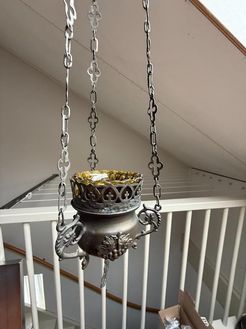 Oosterse theelichthouder | hanger | uniek | design, Huis en Inrichting, Woonaccessoires | Kandelaars en Kaarsen, Gebruikt, Minder dan 25 cm